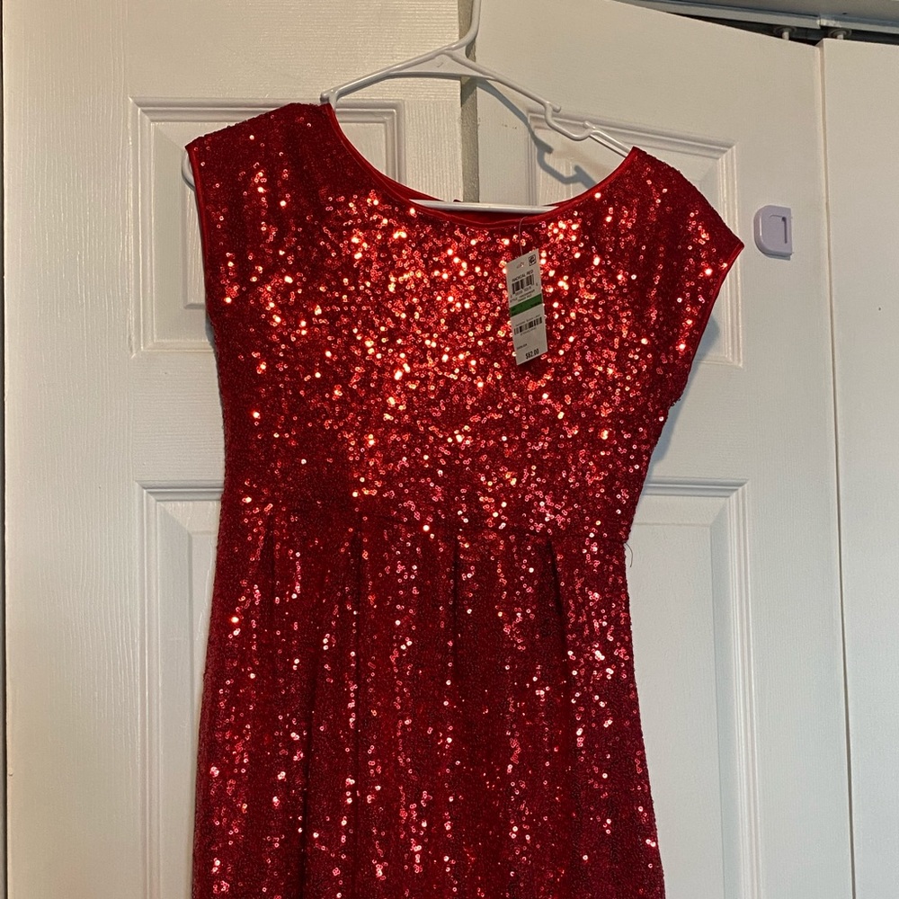 Epic Threads Girls dress Large -New - never worn. Perfect for Valentines Day!